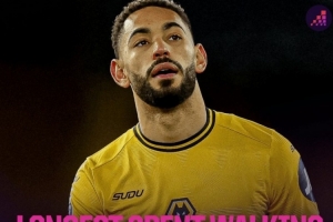 散步王！库尼亚走动时间占比77.6%英超最高，范迪克、罗梅罗前三