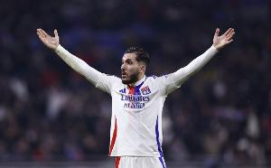 乐鱼体育下载-绝对大腿！里昂的切尔基创造22次明确机会，本赛季法甲最多